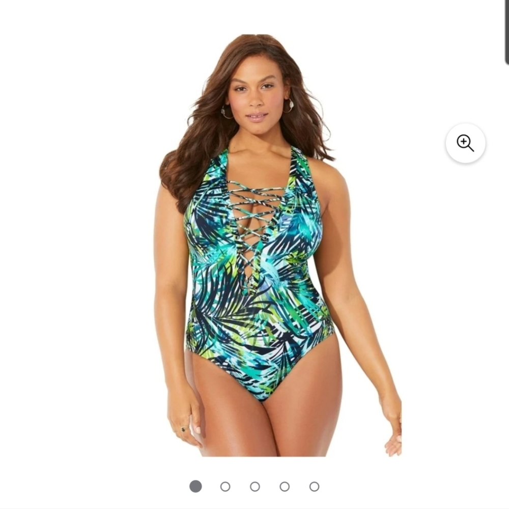 NWTs Ashley Graham x Swimsuits For All CEO One piece